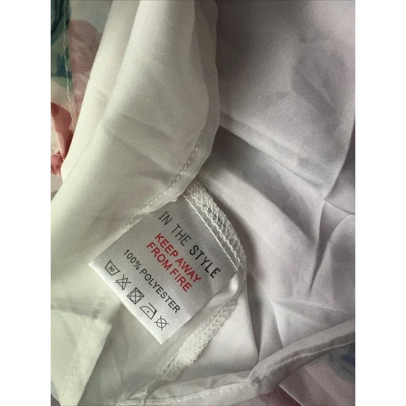 In The Style Maternity Darby Dress Puff Sleeve Multi US 6- UK 10 New - Picture 10 of 16